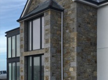 Richard Ives - Stone facing houses